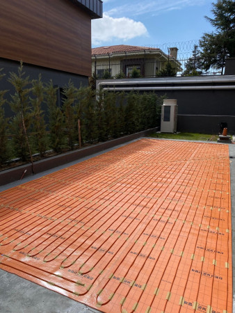 Elektrikli yerden ısıtma - Heatus ısıtma kablosu (Mevsim İstanbul Evleri,Bahçeşehir/İstanbul)